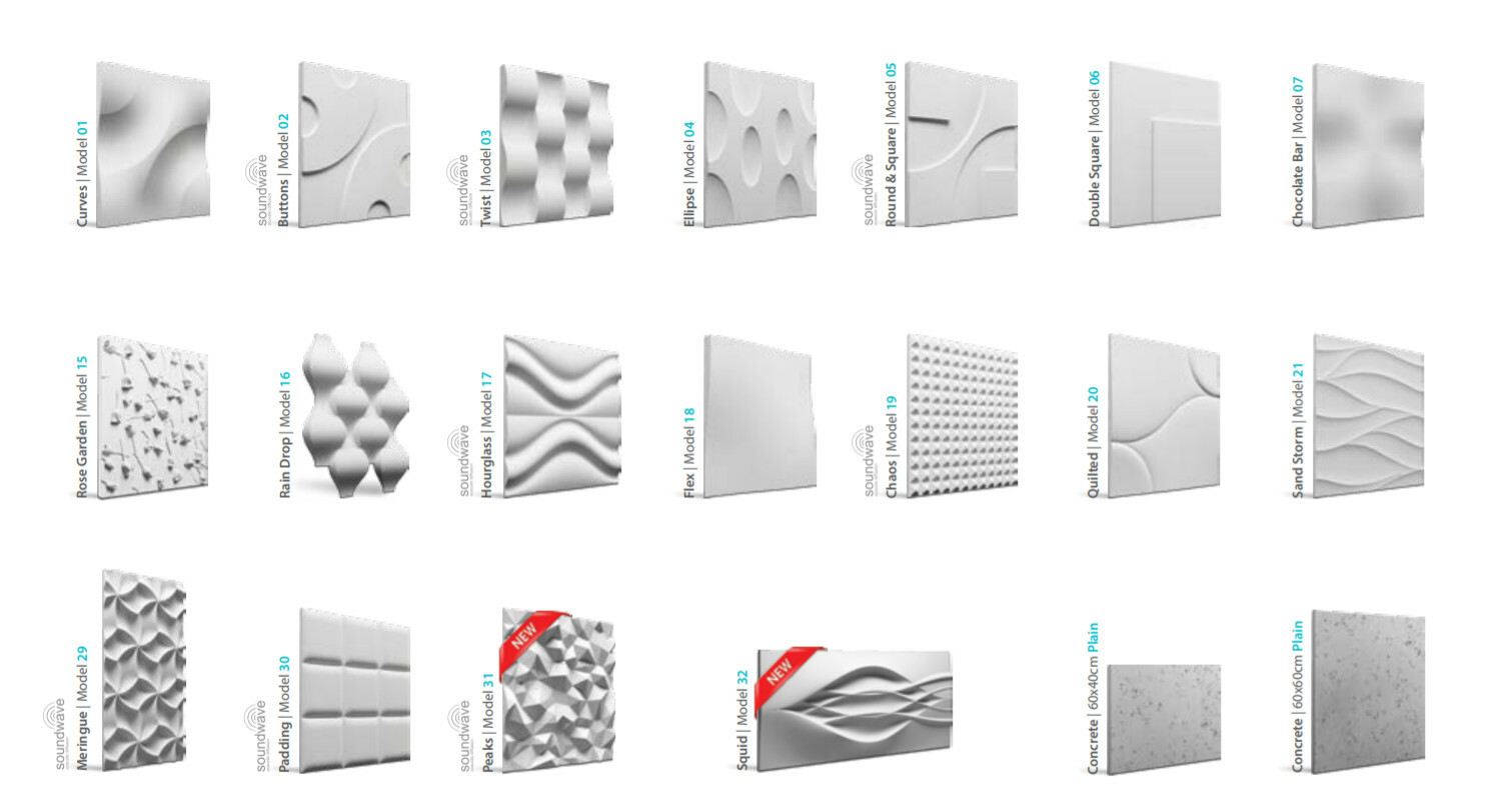 3D Wandpaneele Loft Design Soundwave bessere Akustik und...