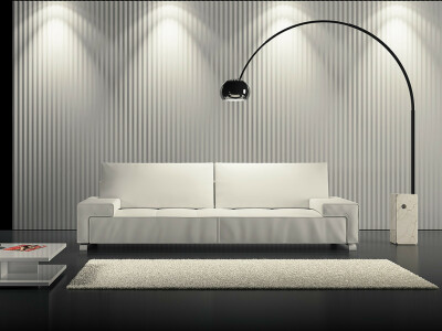3D Wandpaneele 60 x 60 SIMPLEX RUFFLES 12