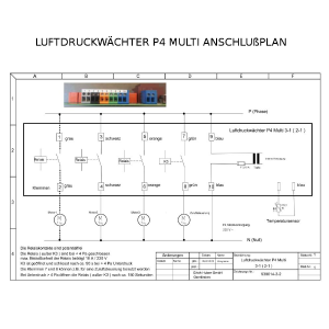 Rauchzugwächter ZP4 PLUS AP Aufputz Touch Display