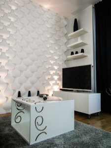 3D Wandpaneele 67 x 75 RAIN DROP 16