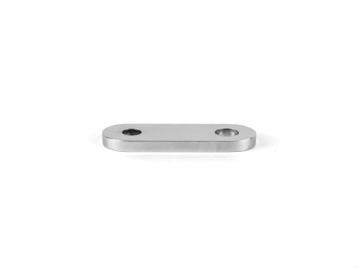 Geländerlasche rund 80 mm oder 100 mm edelstahl V2A 100 mm