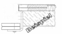 Spannsatz M20 für Antritt-Austritt 12 RAL Farben mit GA M12