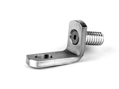 Wandanker Winkel 40-12 Typ 57 04 schwarz beschichtet 7,2 cm