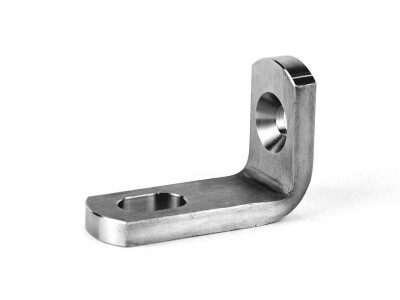 Wandanker Winkel 40-12 Typ 57 04 schwarz beschichtet 12,0 cm