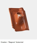 Schulte und Todt Passform-Durchgangspfanne naturrot  DN 100 - 125 Creaton "Magnum"